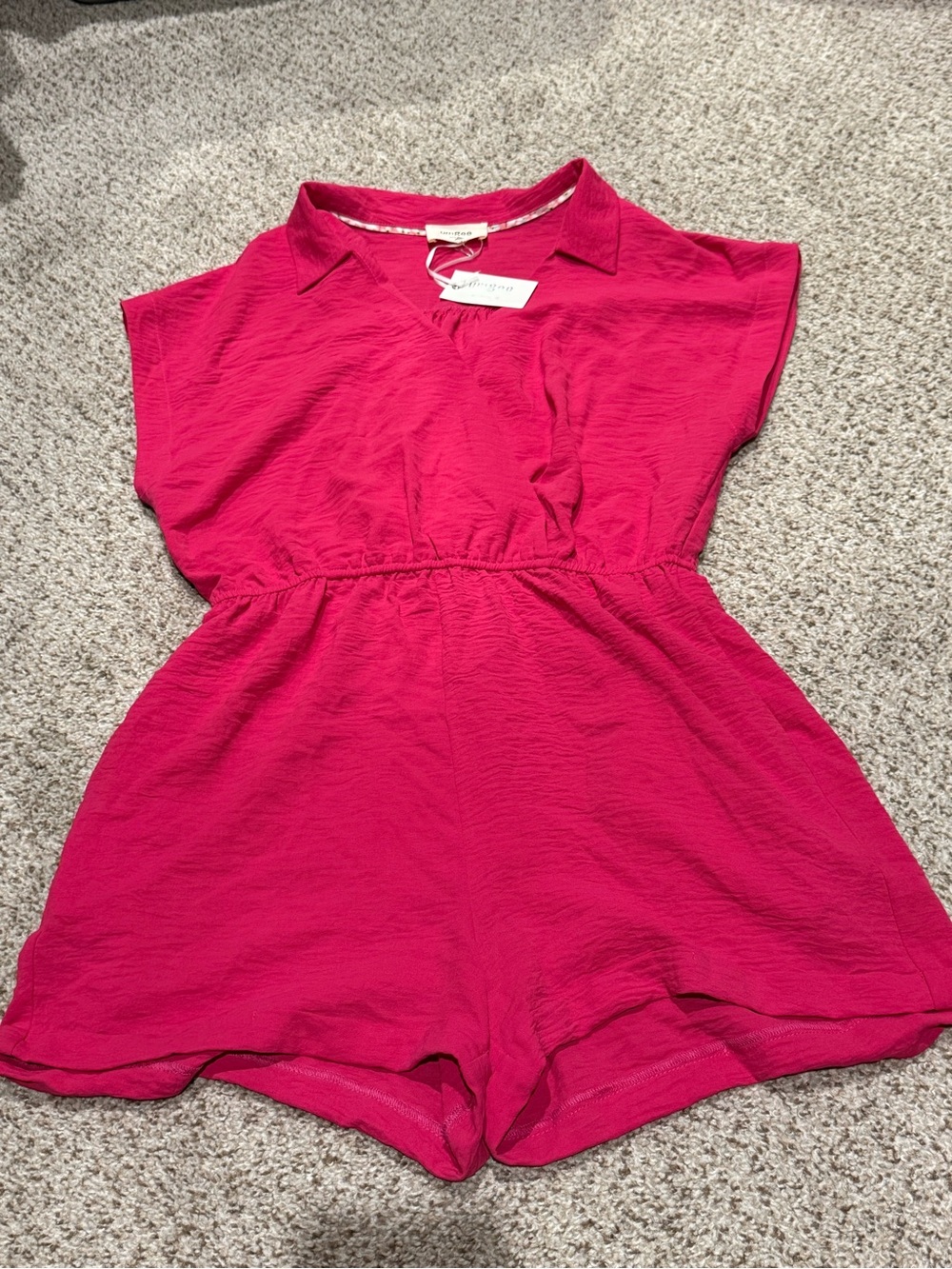 Umgee nwt pink Short Sleeve Romper
